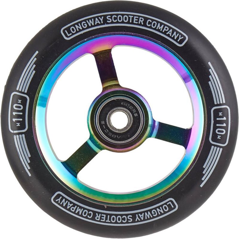 Longway Metro 110mm Complete Pro Scooter Wheel (110mm | Neochrome)