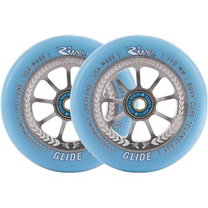 River Glide Juzzy Carter Pro Scooter Wheels 2-Pack (110mm | Serenity)