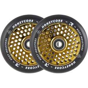 Колеса для самоката Root Industries Honeycore Black 110мм Золоте (2шт)